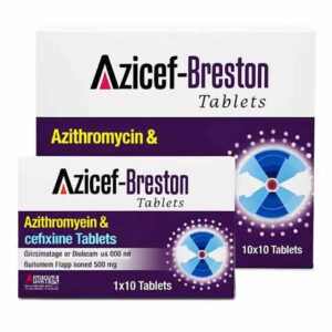 Azicef-breston500mg-tab