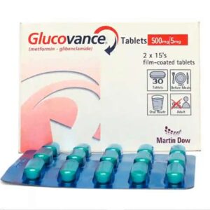 GLUCOVANCE500+5MG-TAB