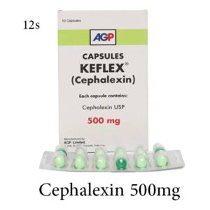 KEFLEX-500MG-CAP-12S