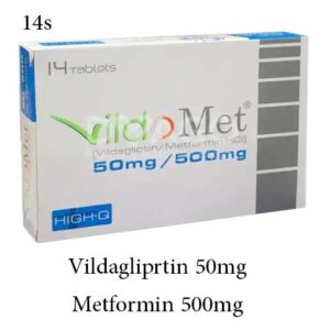 VILDOMET-50+500MG-TAB-14S
