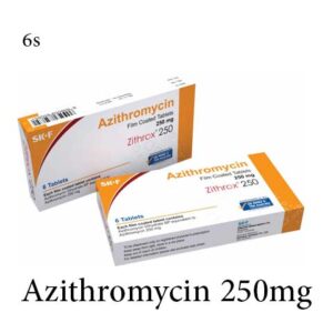 ZITHROX-250MG-TAB-6S